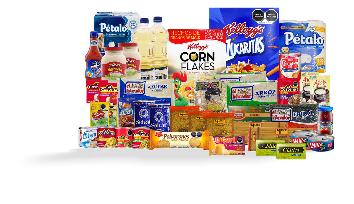 Despensa 10 - 50 Productos